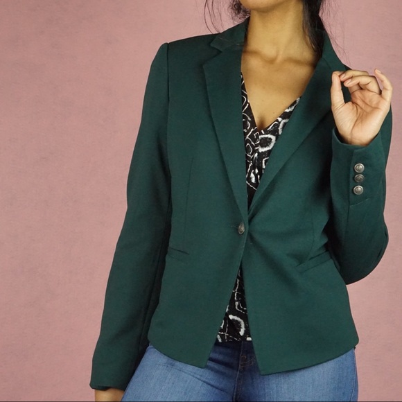 JULES & LEOPOLD Jackets & Blazers - Jules & Leopold Green 1 Button Blazer
